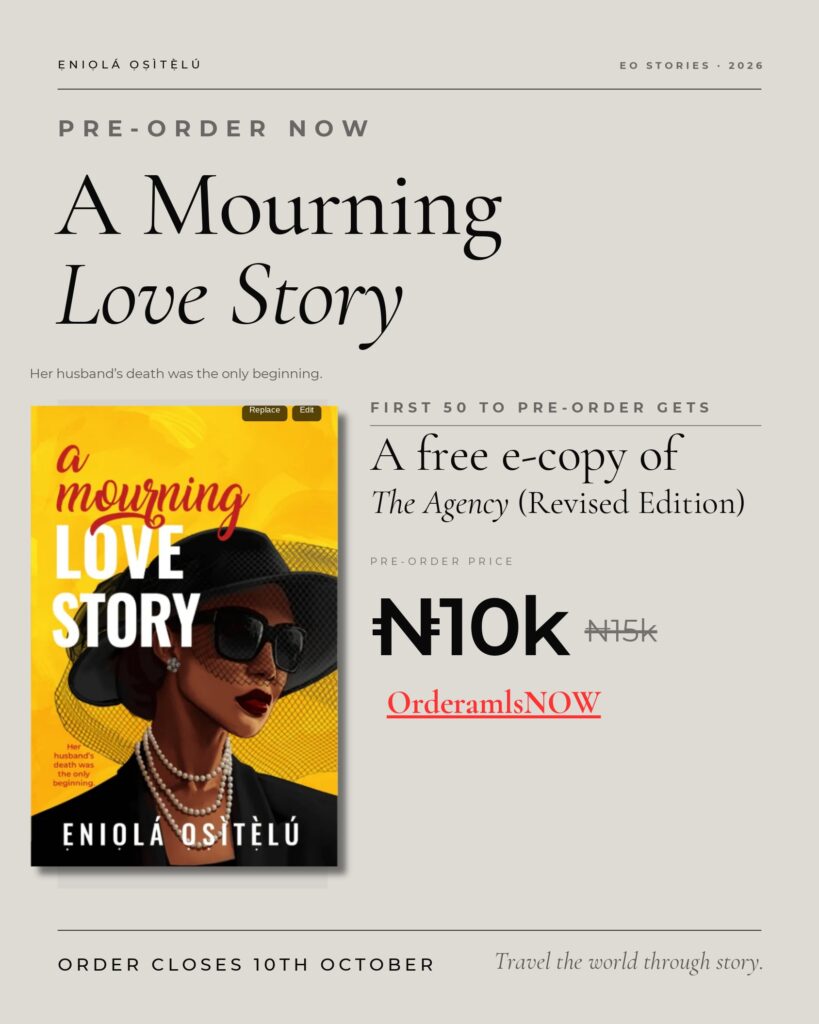 A Mourning Love Story - Pre-order now available